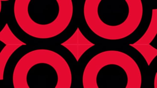 Paints Symmetry Animated Vj Loop Background Red And Black Signs
