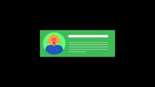 Freelancer Profile Icon Animation
