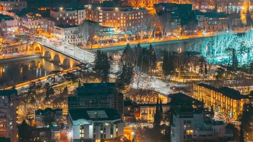 Tbilisi Georgia Elevated Top Scenic