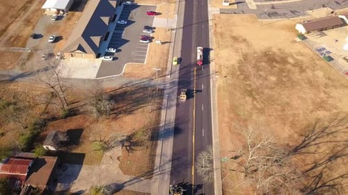 asphalt paving resurfacing road repair Aerial