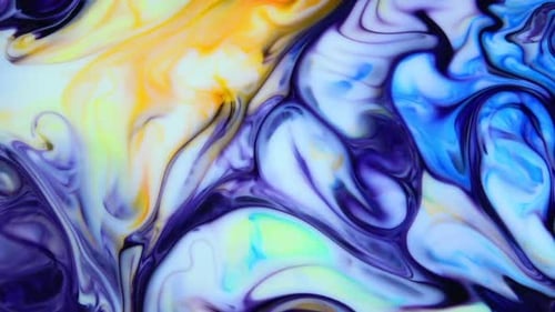 Abstract Swirling Color Background