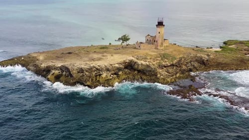 Vista aérea de Ile aux Fouquets, Ile au Phare, Bois des Amourettes, Mauricio.