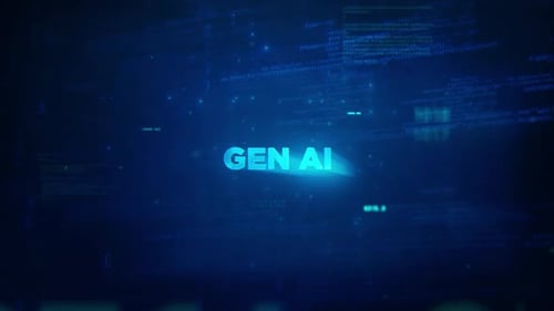 Futuristic Digital Glitch Logo Reveal