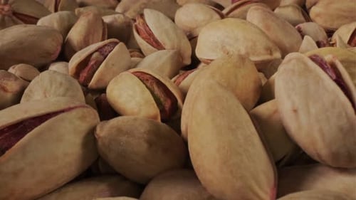 Pile of Pistachios close up