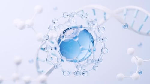 Molekül mit biologischem Konzepthintergrund