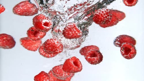 Raspberry Swirl Underwater