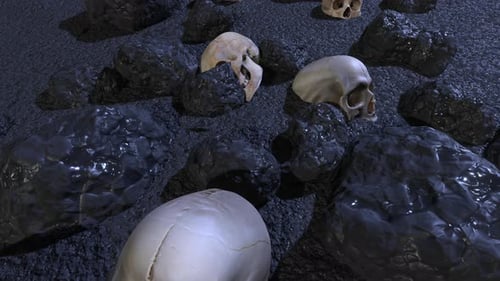 Skull And Rock 4k