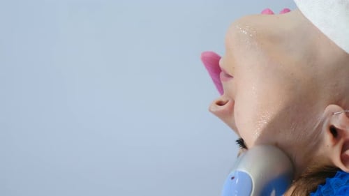 Rf Lifting Skin Tightening in Modern Beauty Clinic