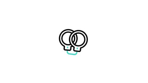 Handcuffs Animated Icon