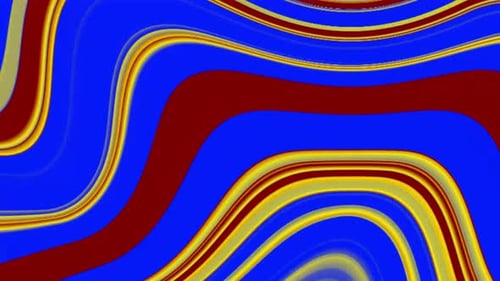 Dynamic Abstract Liquid Flowing Waves Background Animation