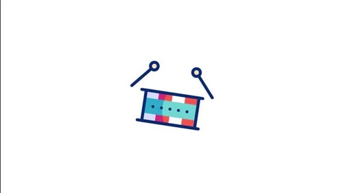 Drums Animated Icon