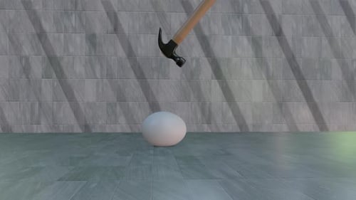 Hammer Break with Egg Collision