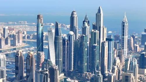 Dubai Marina.