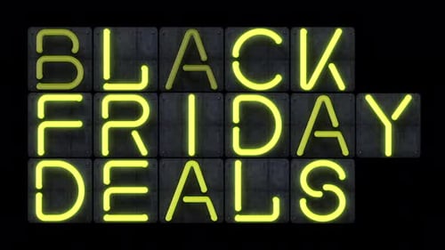 Neon Black Friday Deals Title Reveal
