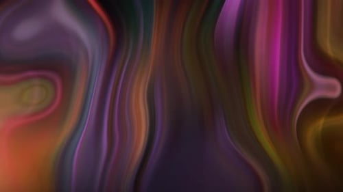 Abstract Fluid Wavy Colorful Background Animation