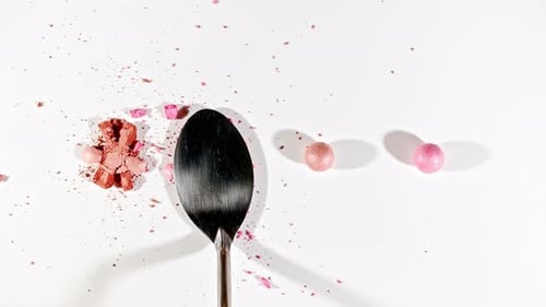 Cosmetic Smears of Creamy Texture Corrector Liquid Base Gel Pincel de Maquillaje Fluido Espátula Beauty