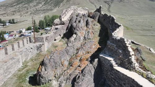 ancient castle ruins