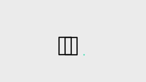 Minimalist Geometric Line Icons for Direction and Interaction