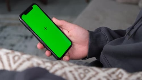 Greenscreen-Telefon