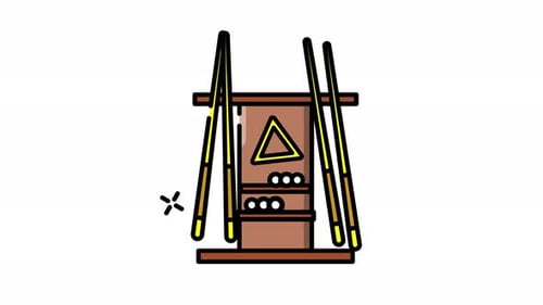 Wall Cue Rack
