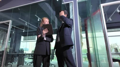 Business people in the office.