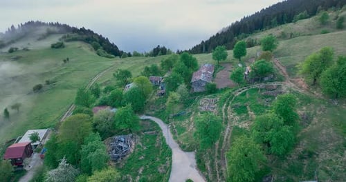 Grünes Hochplateau