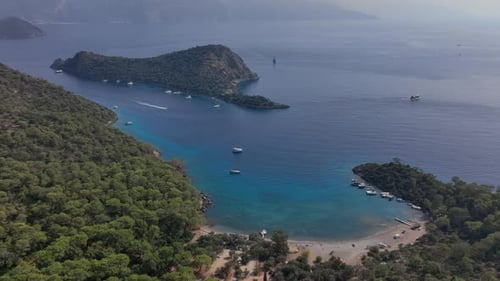 Landscapes Of The Unique Oludeniz Bay In Turkey