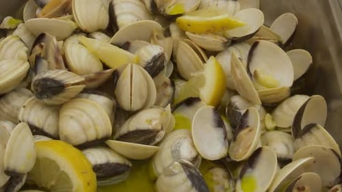 Cooking clams