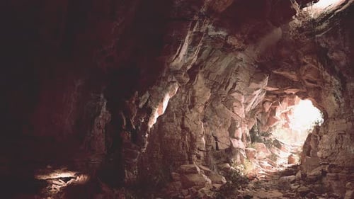 A Tunnel with a Mysterious Light at the End Symbolizing Hope and New Beginnings