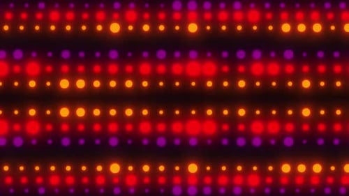 Luces de neón dinámicas que parpadean creando imágenes de fondo abstractas y vibrantes