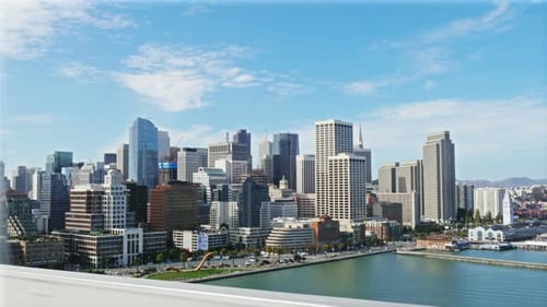 San Francisco Golden Gate Bridge Passing