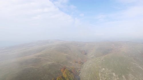 Clouds Above Mountain