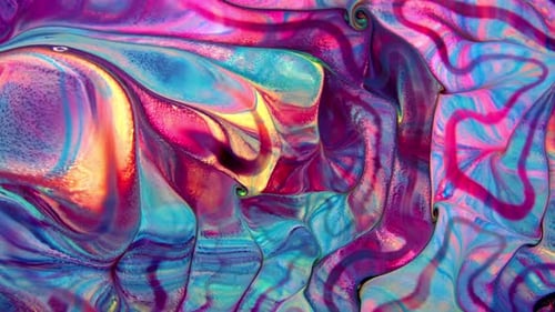 Abstract Galactic Ink Paint Concept Background 843
