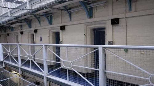 H M Shrewsbury Prison, On The Wing,Cells Banged Up Doing Time.
Prison Cells.