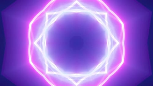 Seamless Luminous Pattern Background