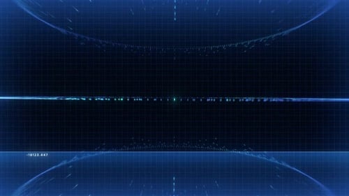 Radar Style & Tech Hud-Bildschirm 02