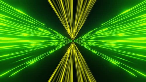 Abstract Light Portal Loop Animation