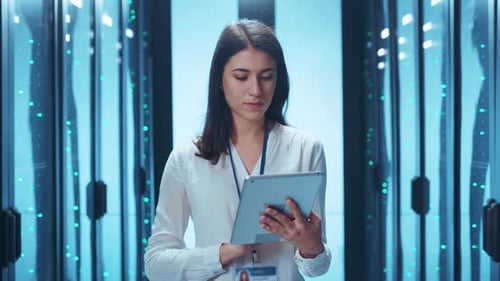 Experten und Profis, die in einer umfassenden Rechenzentrumsumgebung erfolgreich arbeiten