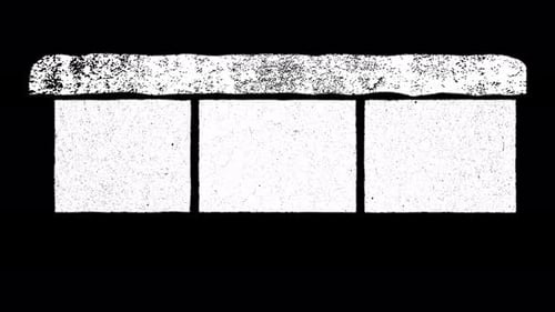 Collage Collection: Vintage screen effect in rectangular collage layout for opening shot