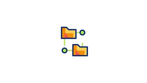 File Sharing Animated Icon