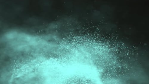 Abstract Particles With Flare Background Animation Glittering Luxury Theme