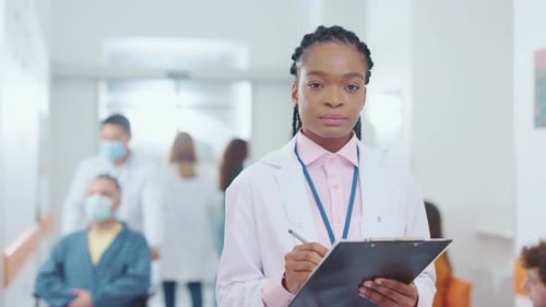 A Dedicated and Compassionate Healthcare Professional Working in a Hospital Environment