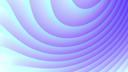 Abstract Fluid Wavy Lines Background Seamless Loop Animation