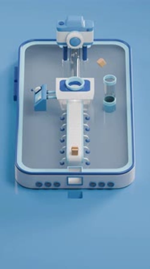 3D-Loop — Befriedigende Online-Shopping-Animation