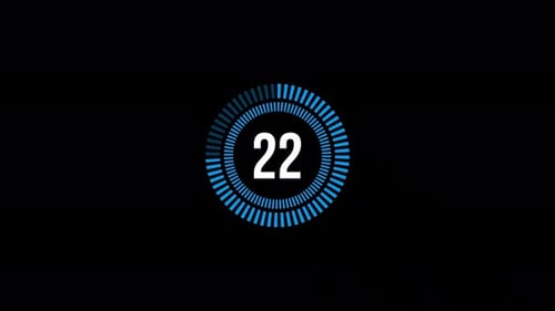 30 Second countdown timer animation