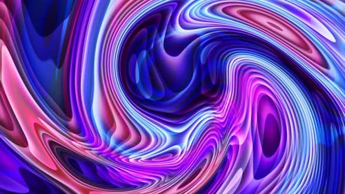 Abstract Fluid Swirl Loop Background Animation