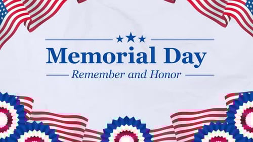 Memorial Day American theme background