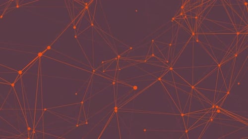 Abstract Technology Plexus Network Background Animation