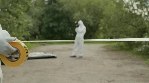 Crime Scene Investigation with Forensic Investigators