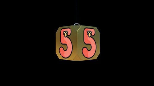 Alphabet Colorful Number Five 5 Transparent Background